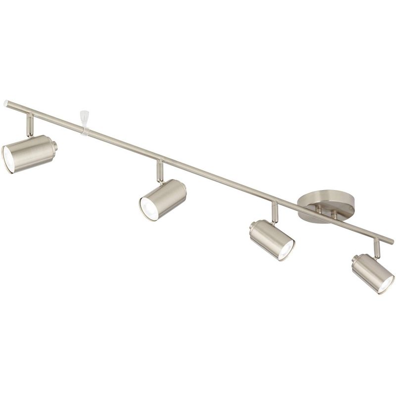 Pro Track Vester 4-Light Brushed Nickel LED Track Fixture