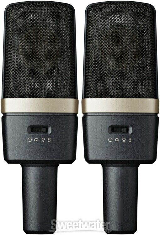 AKG C314 Multi-pattern Large-diaphragm Condenser Microphone - Matched Stereo