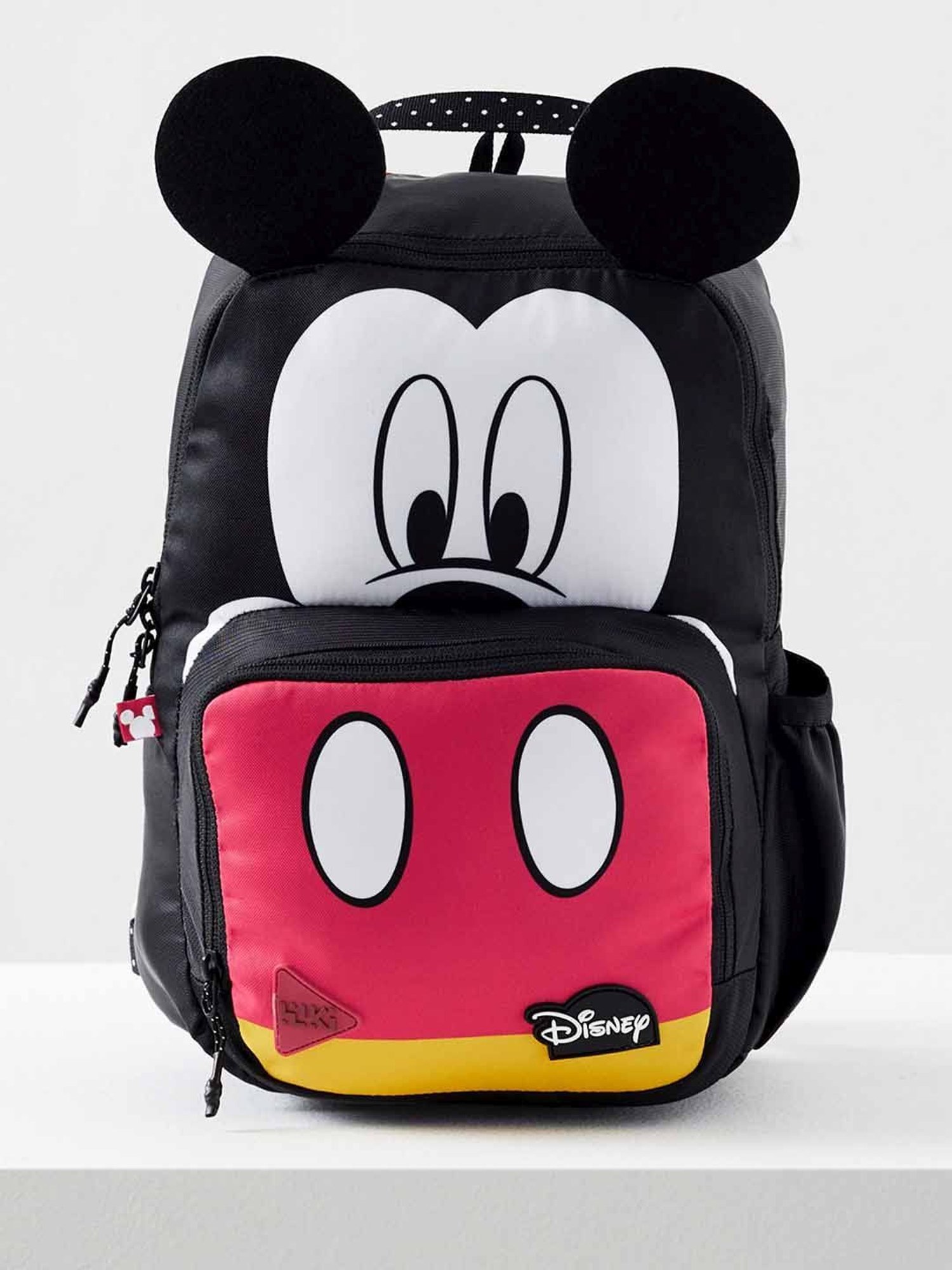 Wiki Back to School Champ 1 Black Polyester Printed Backpack - 11 Ltrs