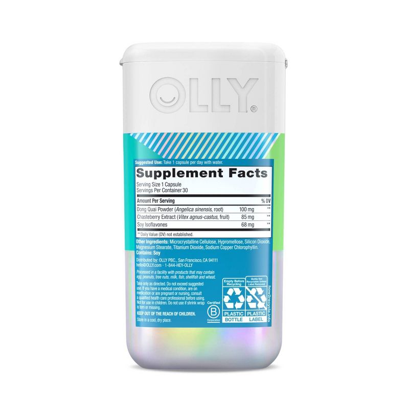 OLLY Miss Mellow Capsule Supplement - 30ct