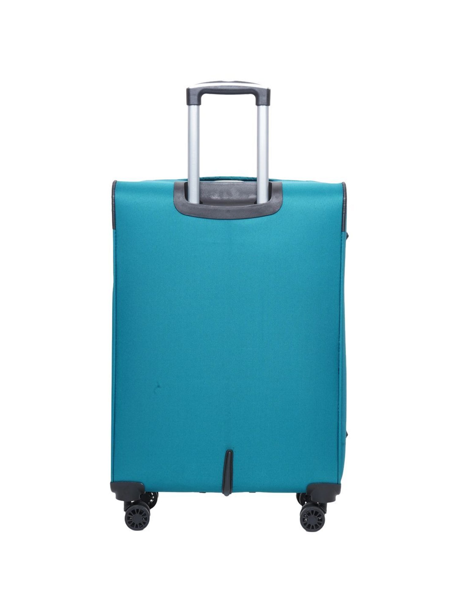 Swiss Military Teal 8 Wheels Medium Check-in Luggage
