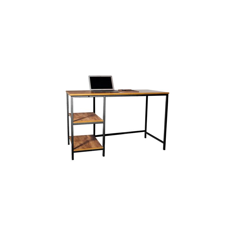 2 Shelf Camden Computer Desk Classic Oak - OneSpace