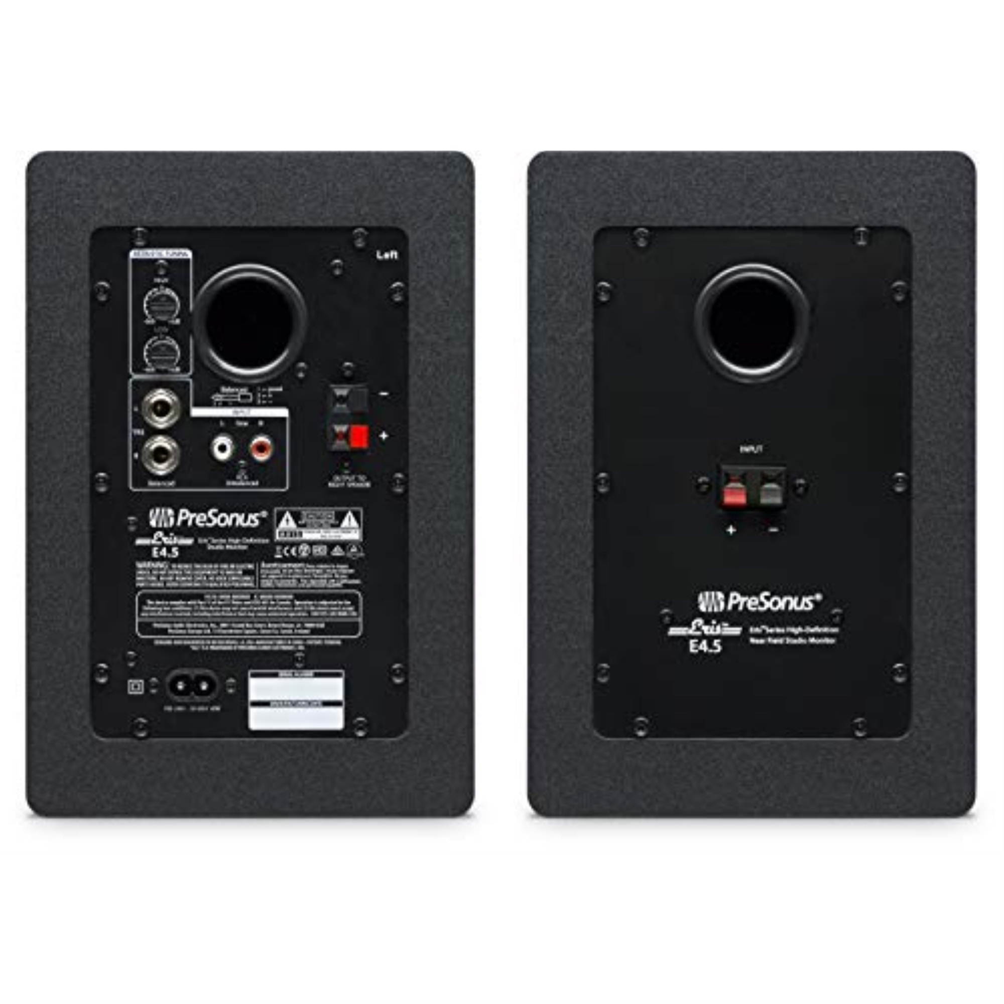 PreSonus E4.5 4.5in. Active Studio Monitor Speakers PAIR