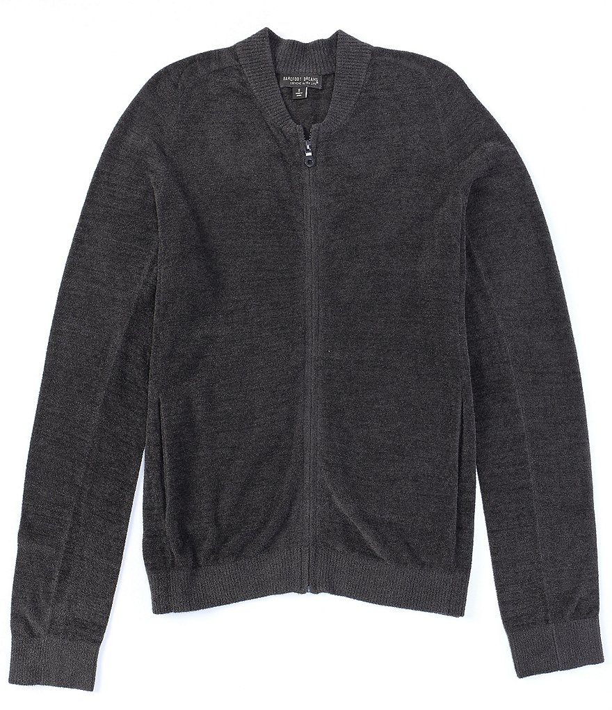 Barefoot Dreams Long-Sleeve Zip Front Jacket