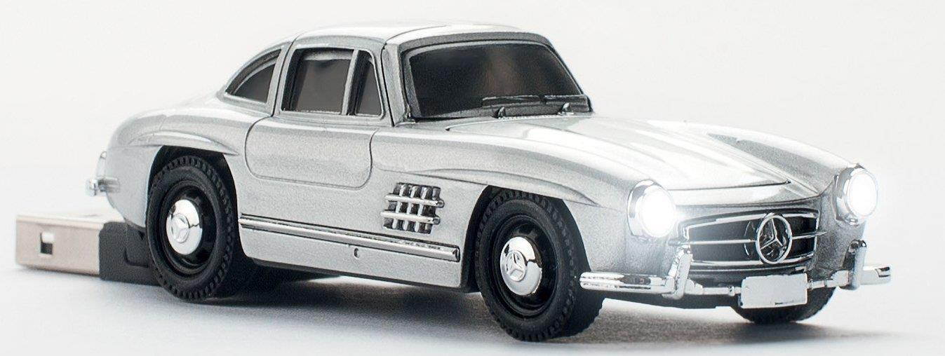 Mercedes Benz 300 SL USB Memory Stick, Silver (16 GB)