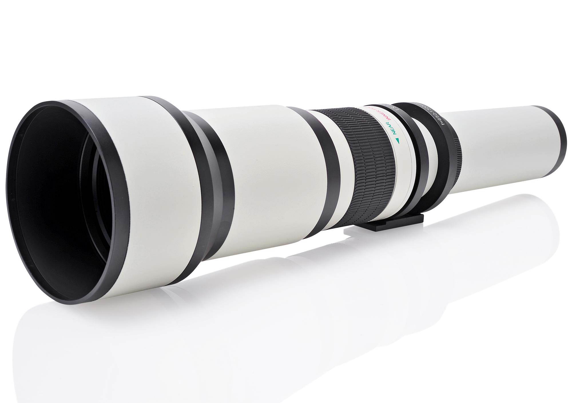 Nikon D610 24.3MP 1080P DSLR Camera w/ Wi-Fi & GPS Ready + 5 Lens - 18 to 2600mm - 128GB - 30PC Kit - Nikon 18-55VR - Nikon 70-300G - Opteka 650-2600mm - Opteka 2.2x Tele - 0.43x Wide/Macro