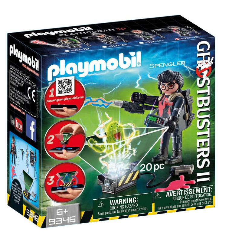 Playmobil Ghostbuster Egon Spengler Building Set