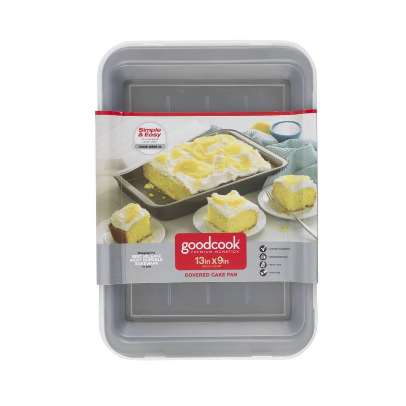 Good Cook Nonstick 9" x 13" Cake Pan with Cover