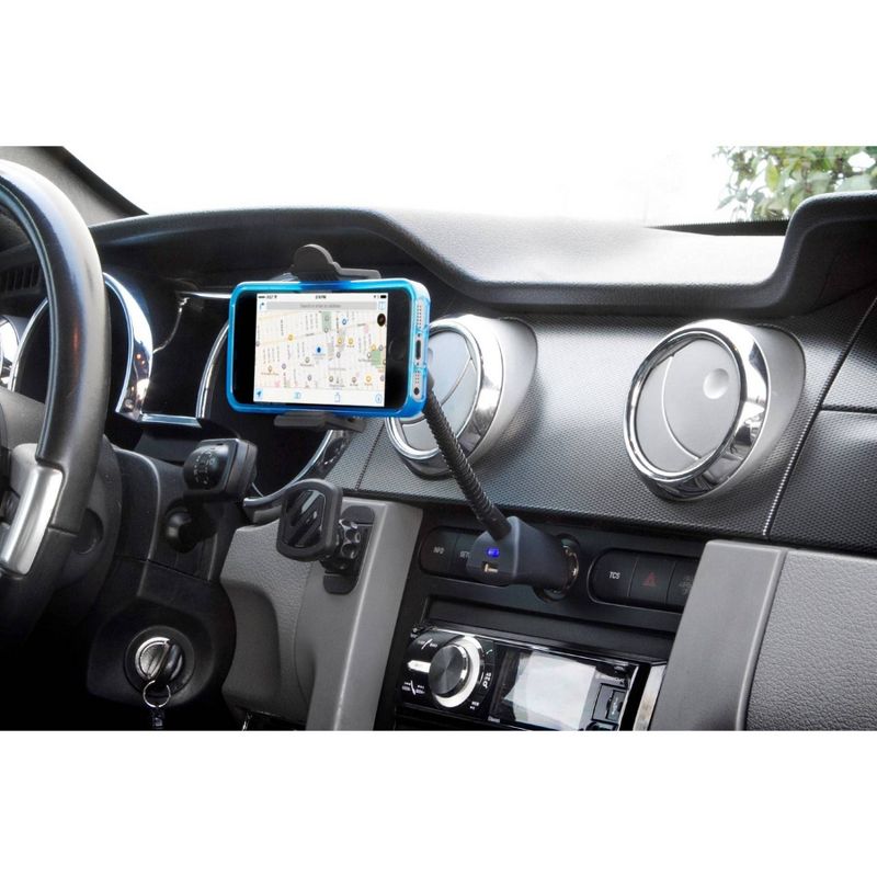 Macally Dashboard and Windshield Suction Cup Phone Mount Holder With Extendable Arm