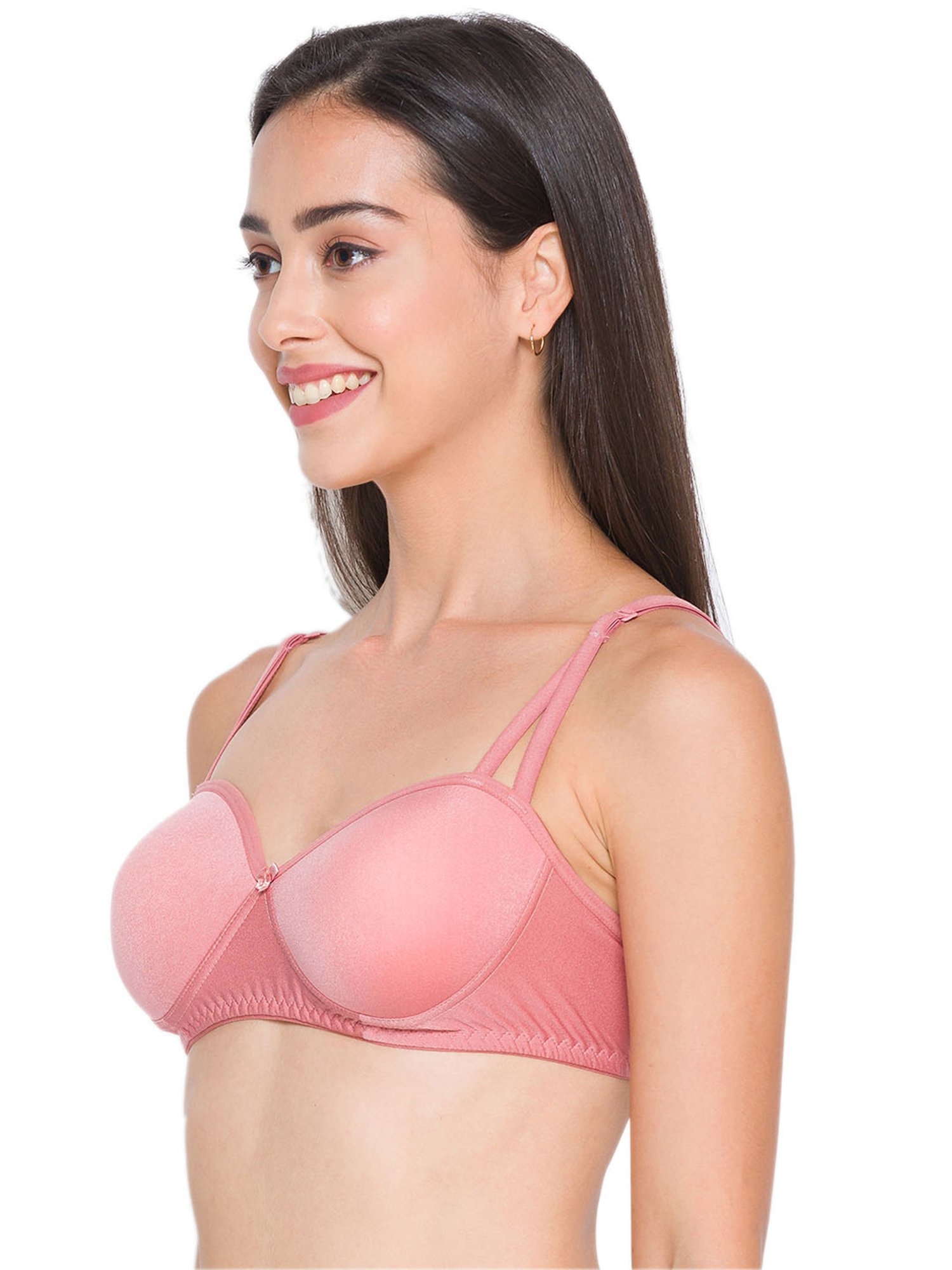 Candyskin Coral Non Wired Padded Everyday Bra