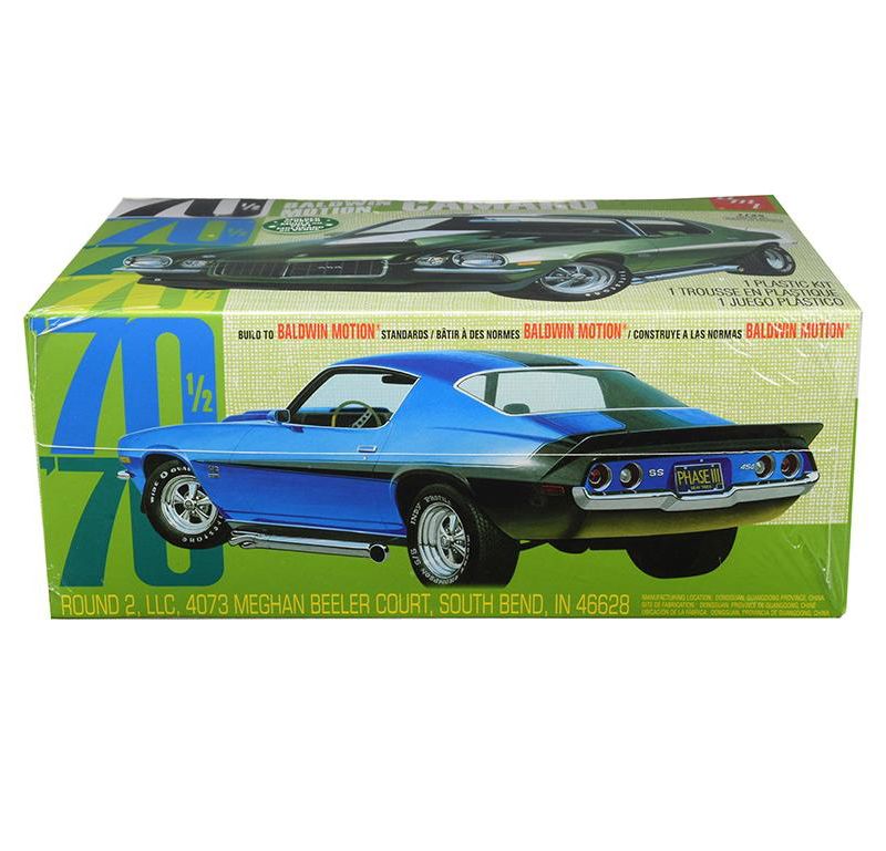 Skill 2 Model Kit 1970 1/2 Baldwin Motion Chevrolet Camaro 1/25 Scale Model by AMT