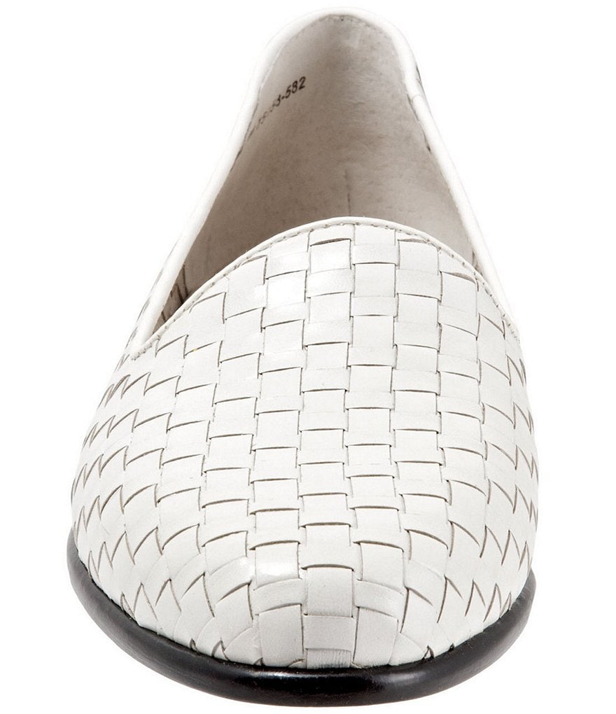 Trotters Liz Woven Leather Loafers
