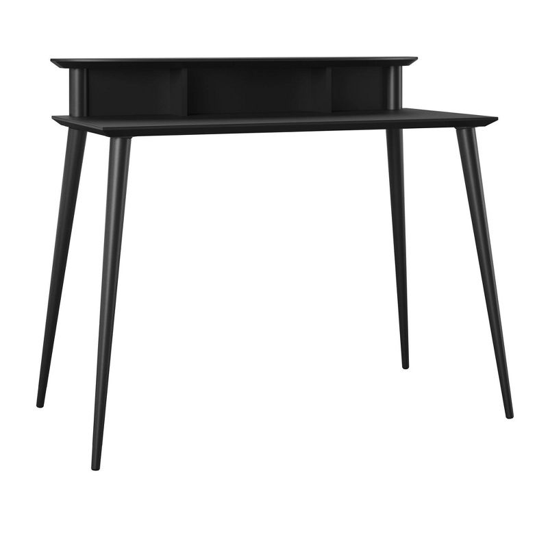 Tolland Desk with Riser Black - Room & Joy