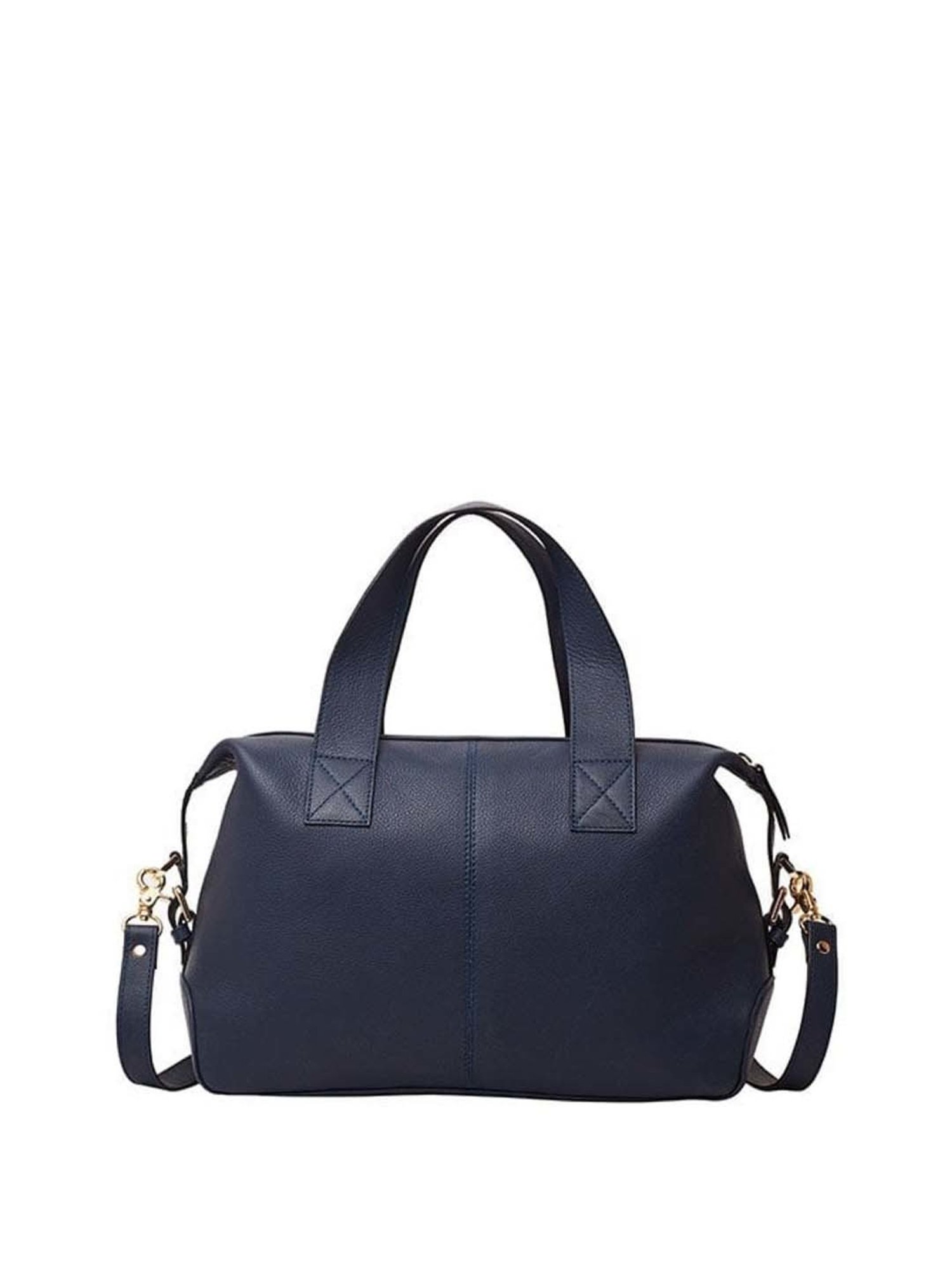 Tohl Pepys Navy Solid Leather Handbag