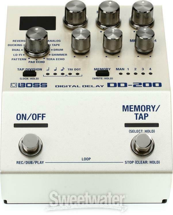 Boss DD-200 Digital Delay Pedal