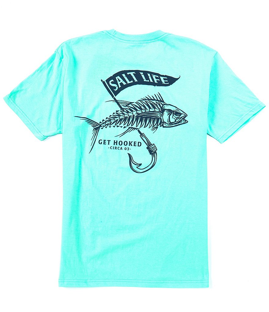 Salt Life Short-Sleeve Tuna Bones Graphic T-Shirt