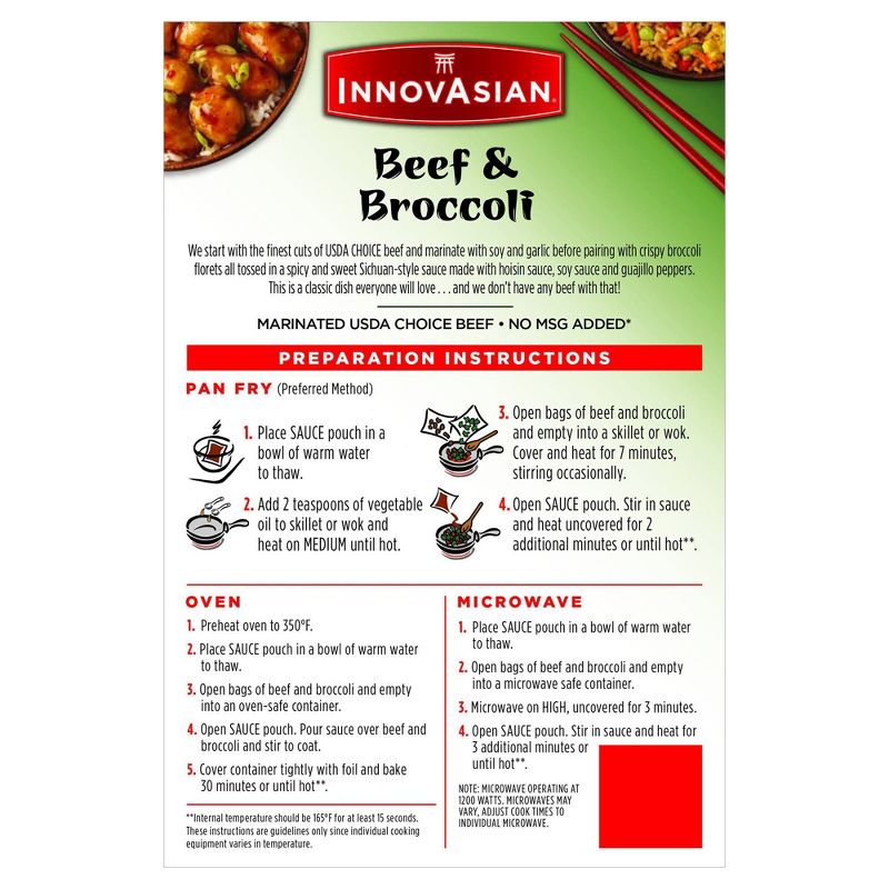 InnovAsian Cuisine Frozen Beef & Broccoli - 16oz