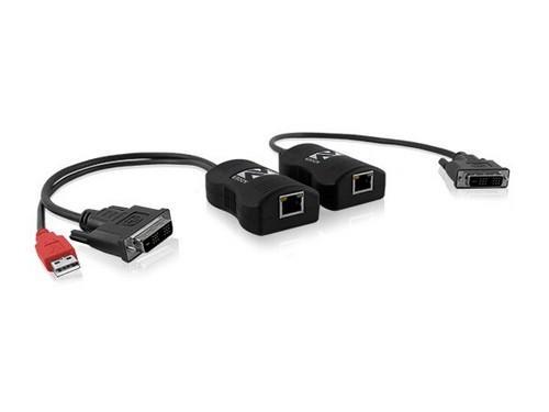 Adder ALDV120P Line powered DVI digital video extender over a single cable