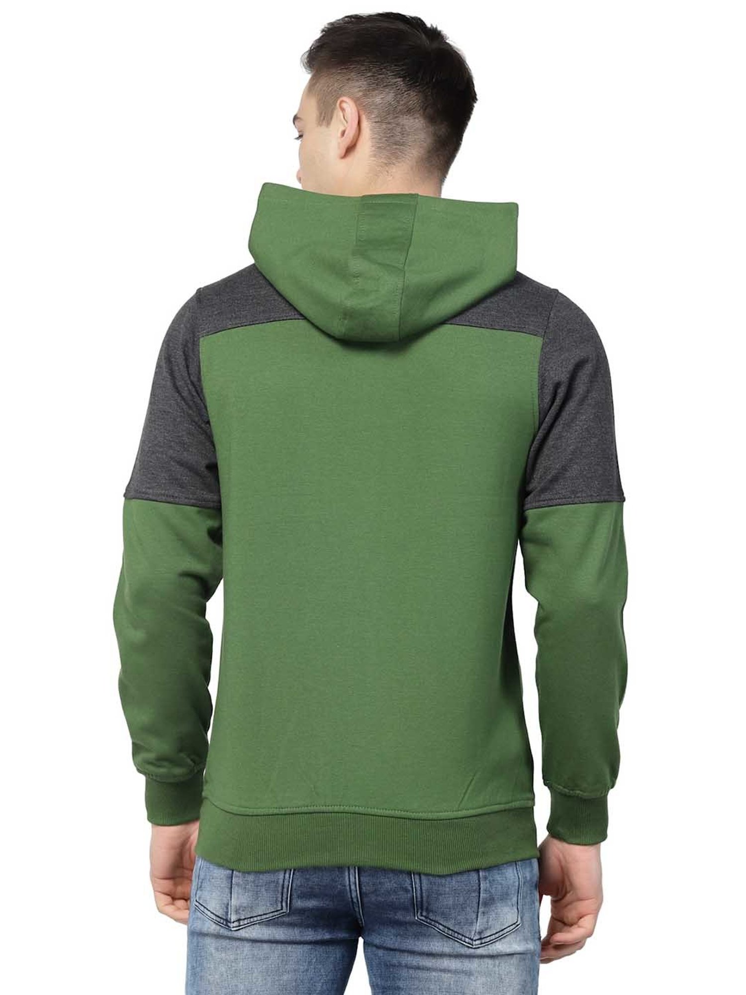 Forca Black Regular Fit Printed Sweatshirt