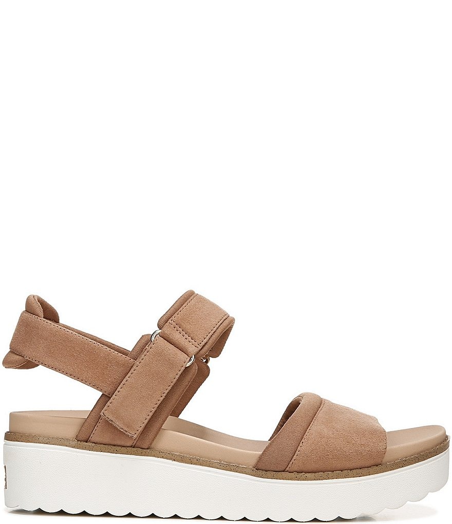 Original Collection by Dr. Scholl's Meet Up Suede Platform Wedge Sandals