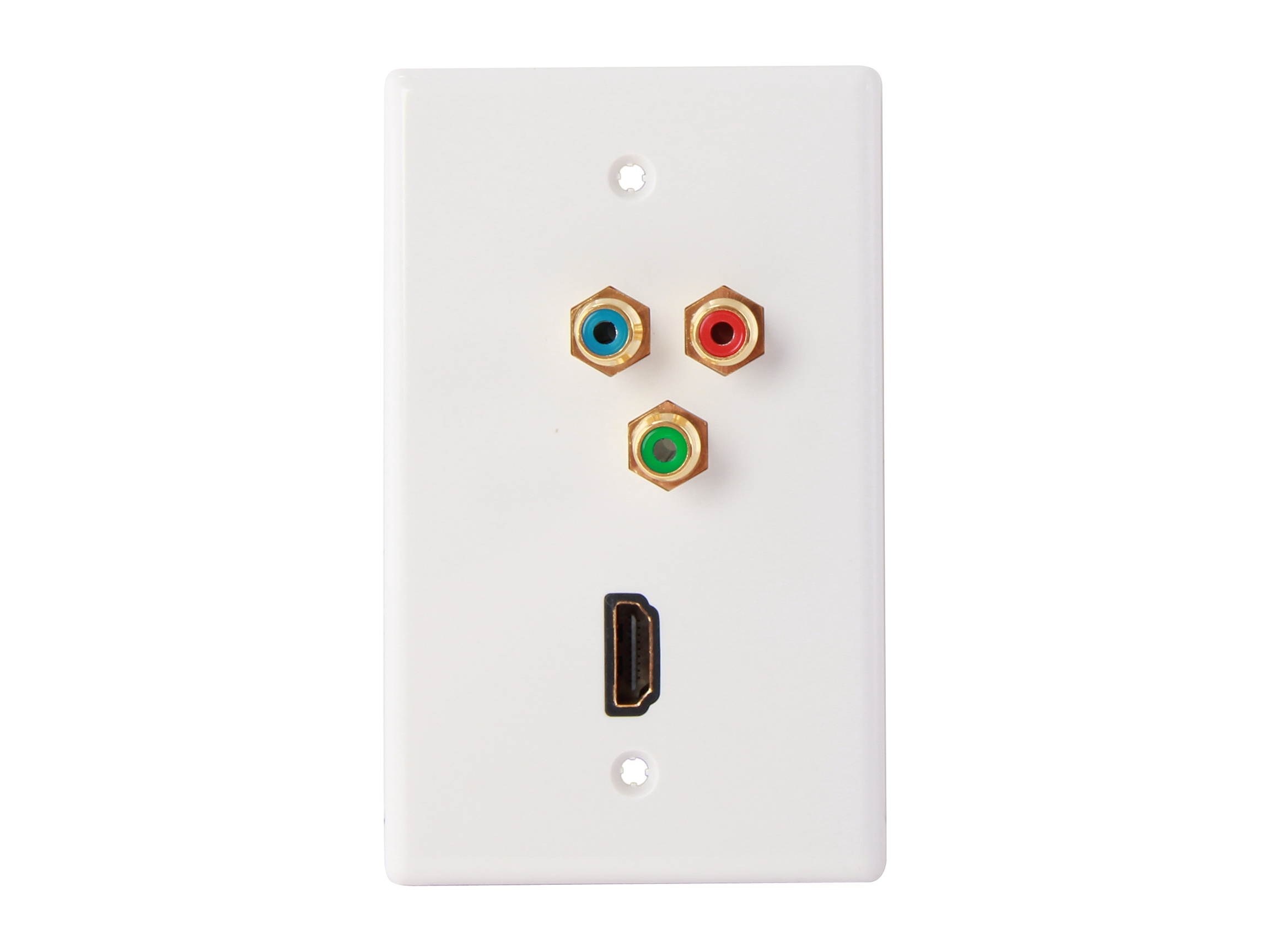 Nippon Labs WP-HM4-RRGB HDMI Wall Plate with Component Video