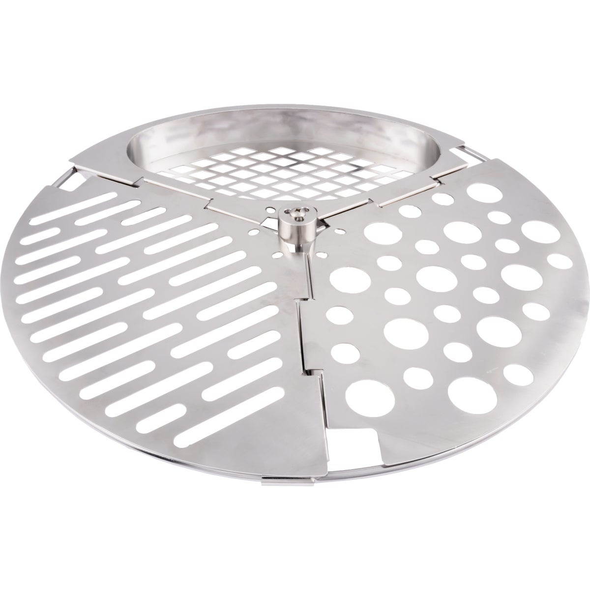 Oklahoma Joe's Stainless Steel Drum Smoker Triple Grate 4419599P04