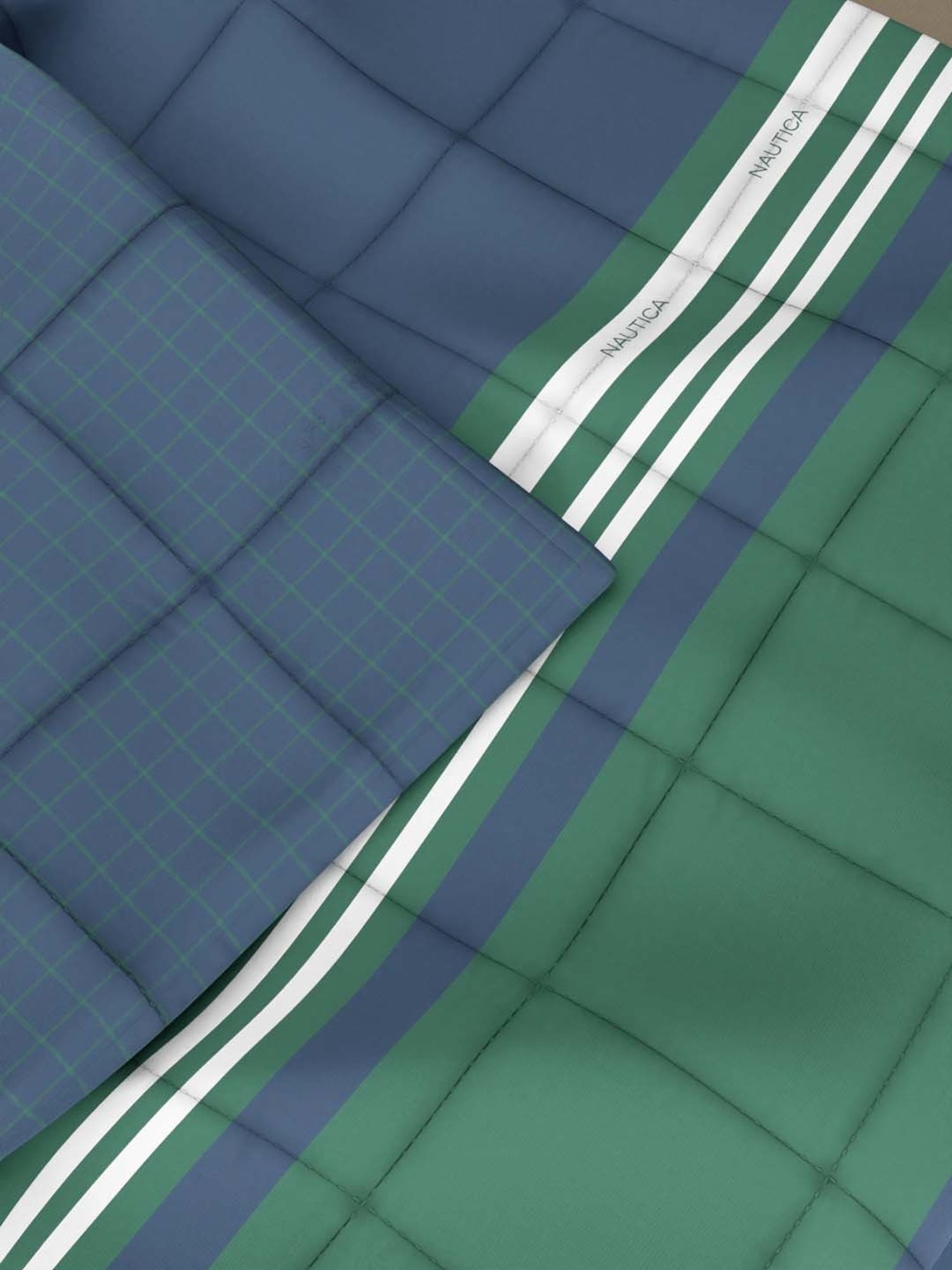 King 3pc Rhapsody Comforter Set Blue - Ayesha Curry