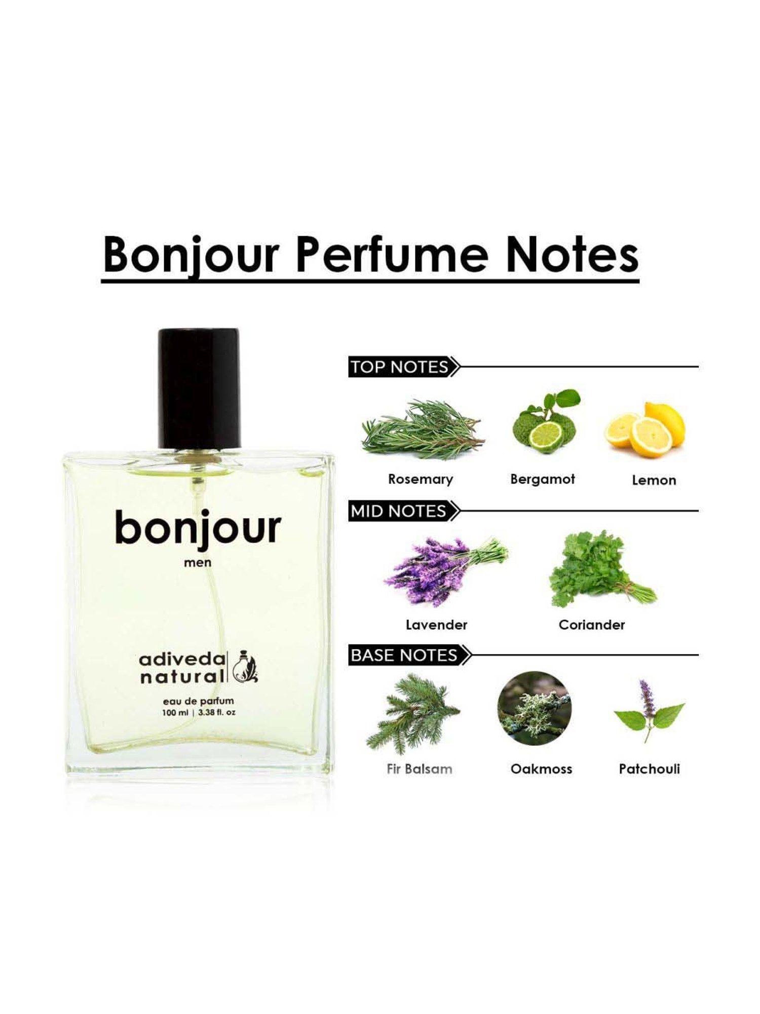 Adiveda Natural Bae and Bonjour Perfume Gift Set