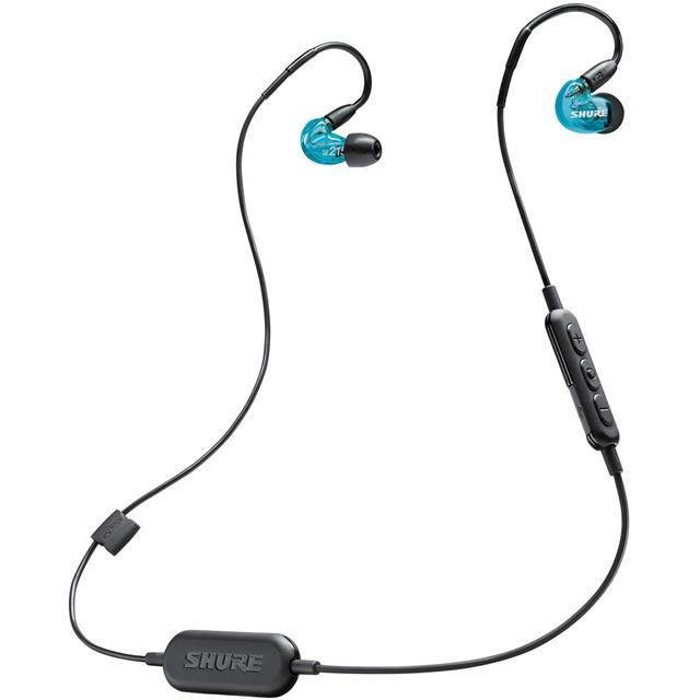 Shure SE215 Special Edition Earphones with Remote & Mic Cable, Blue