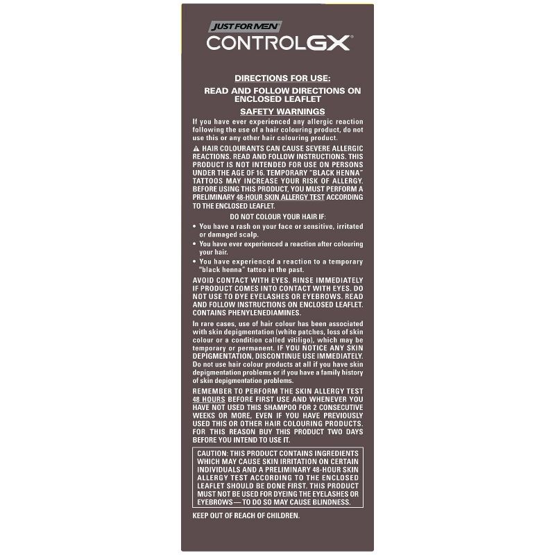 Just For Men Control GX Light Shades Shampoo - 4oz