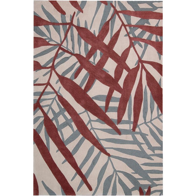 5'x7'6" Rectangle Tufted Area Rug Beige - Nourison