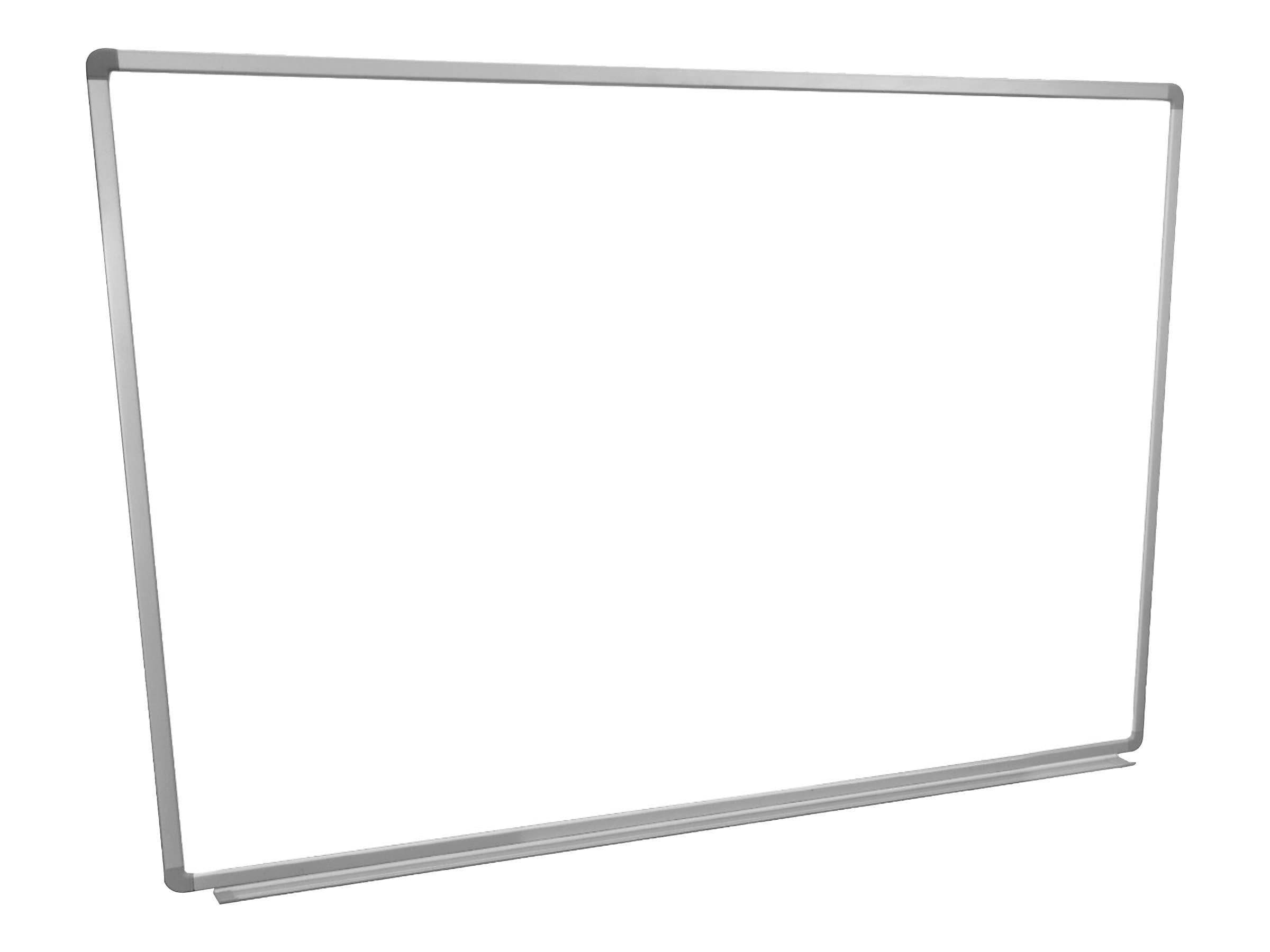 Luxor Steel Dry-Erase Whiteboard Aluminum Frame 4' x 3' WB4836W