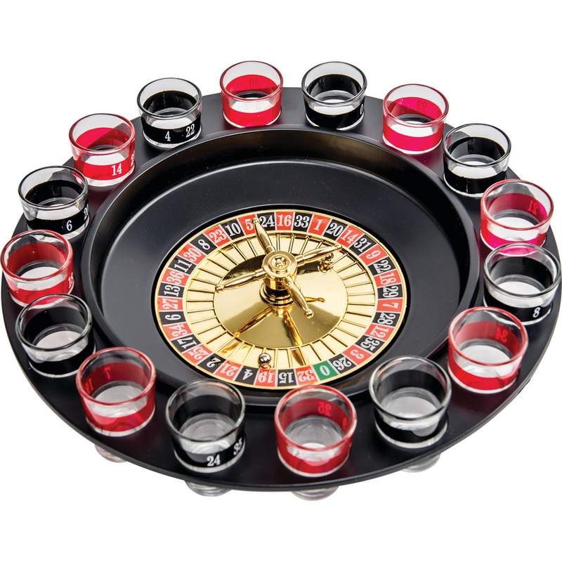 Club Fun 16-Shot Roulette Drinking Game Set