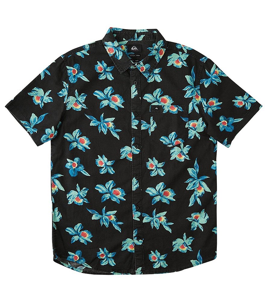 Quiksilver Mystic Sessions Woven Short-Sleeve Shirt