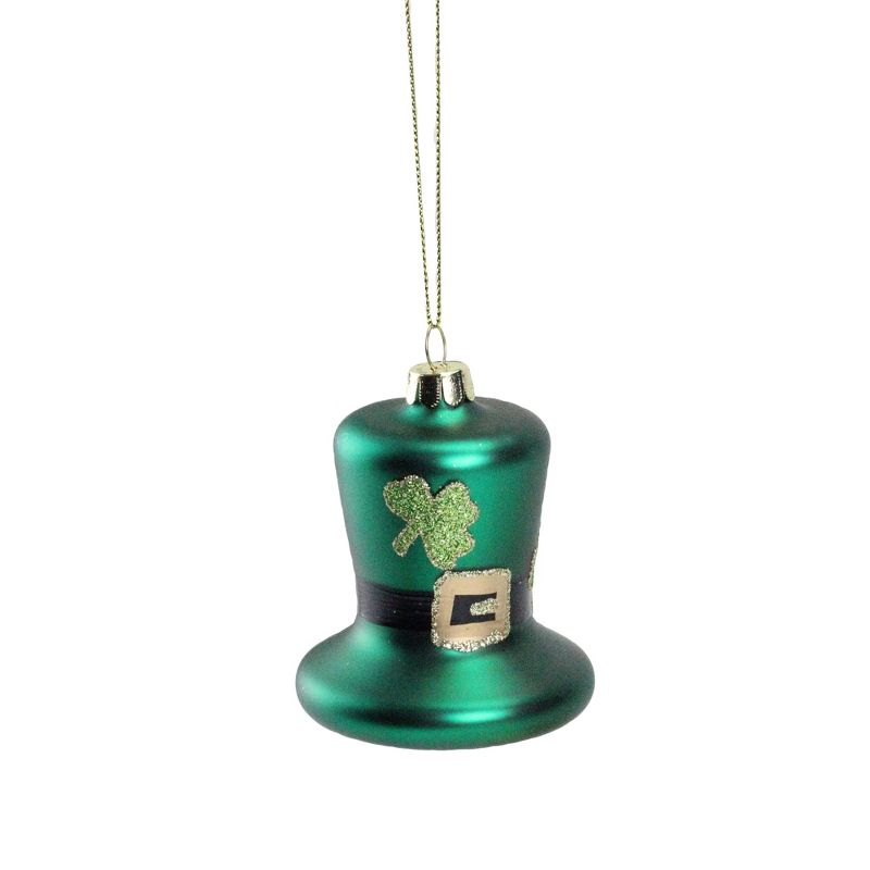 Northlight 3" Irish Leprechaun Hat St. Patrick's Day Ornament - Green/Gold