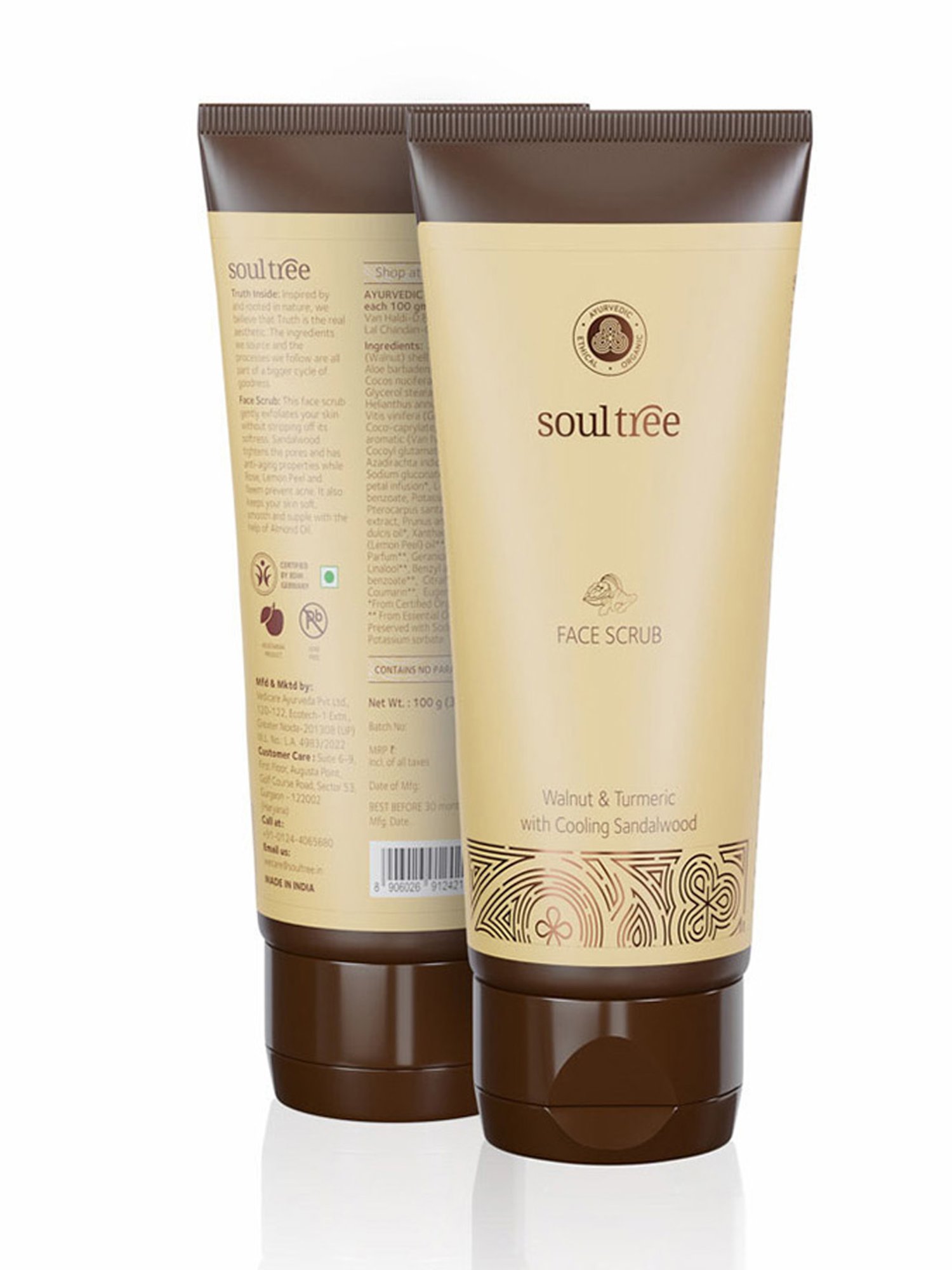 SADHEV The Art Of Ayurveda Ayurvedic Face Scrub - 15 gm