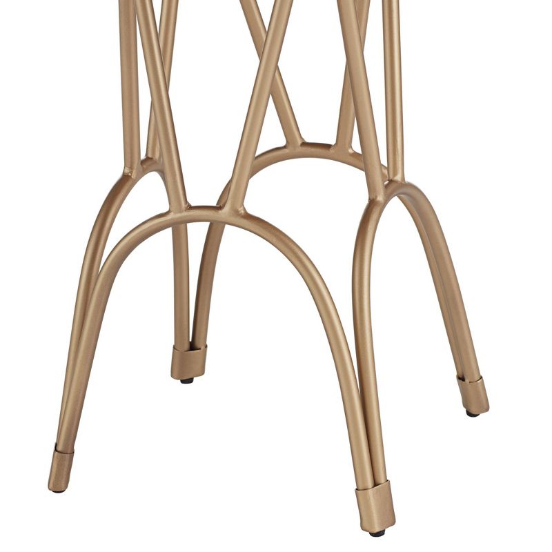 Coast to Coast Osso Gold Mosaic Bone Accent Table