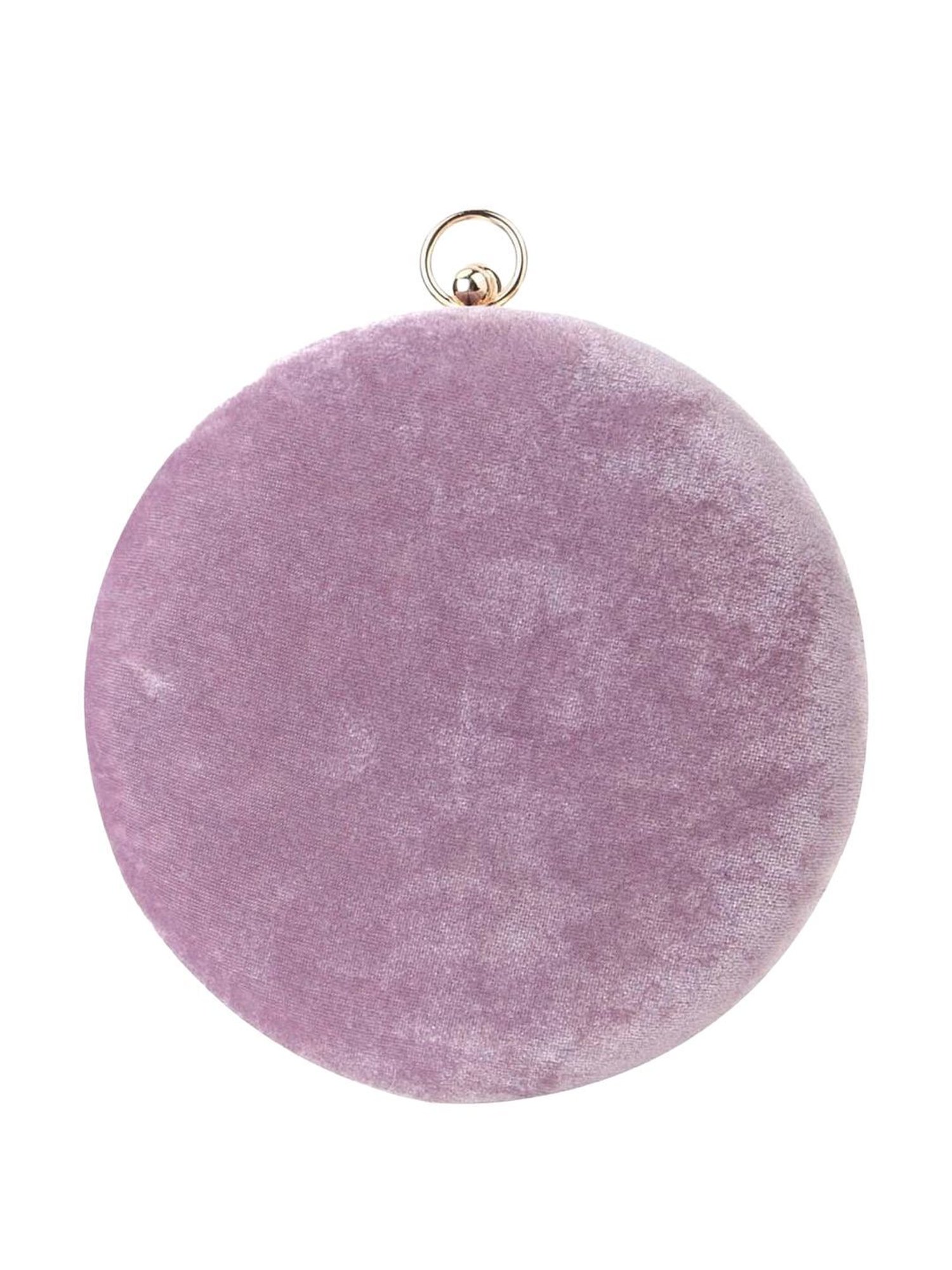 Odette Purple Embellished Sling Handbag