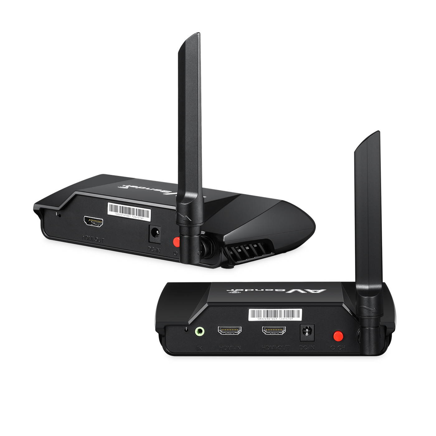 5.8GHz HDMI TV Wireless Audio Video Transmitter and Receiver, IR Remote Control 300M(985ft) AV Sender PAT-580