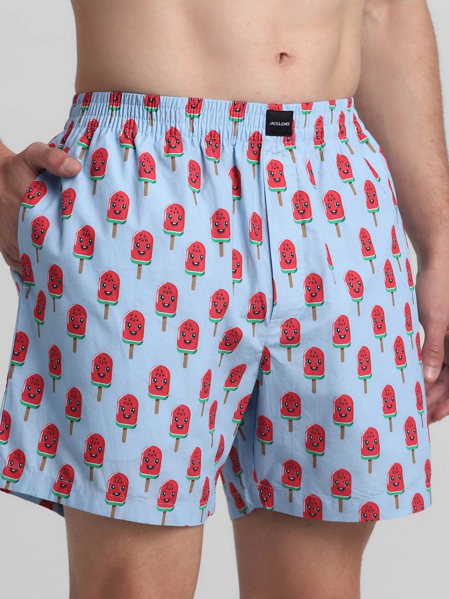 Jack & Jones Sky Way Cotton Regular Fit Printed Boxers