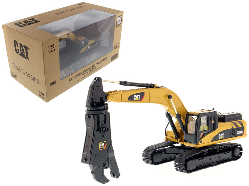 CAT Caterpillar 349F L XE Hydraulic Excavator with Operator "High Line" Series 1/50 Diecast Model by Diecast Masters