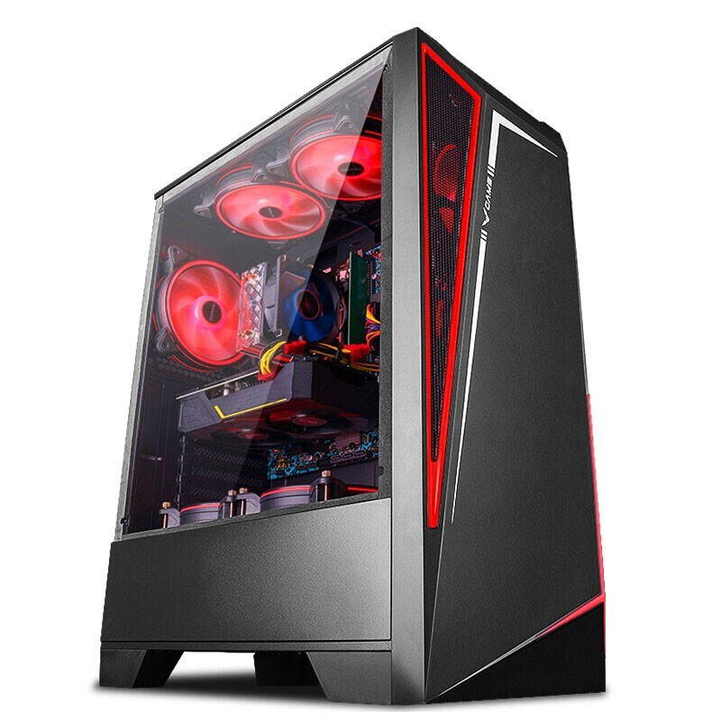 IPASON - Gaming PC - Ryzen 5 3600 up to 4.2GHz - GTX1050Ti 4GB - 8GB DDR4 3200MHz - 500GB SSD NVME - 550W Power supply - RGB FANS - Windows 10 home
