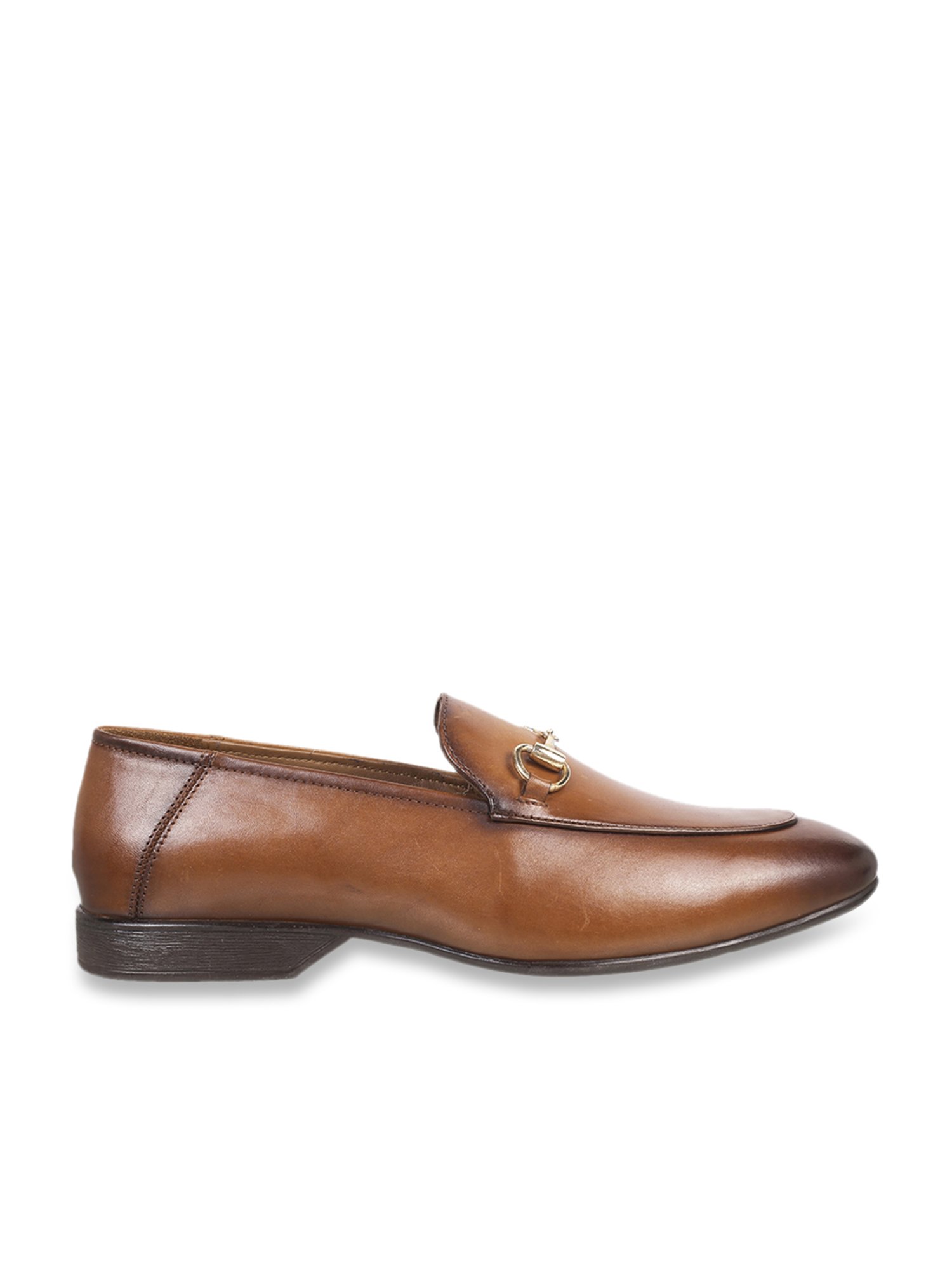 Metro Men's Tan Formal Loafers