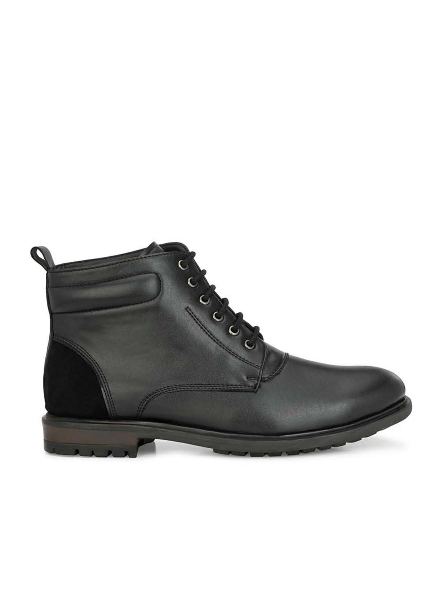 Giorgio Men's Black Derby Boots