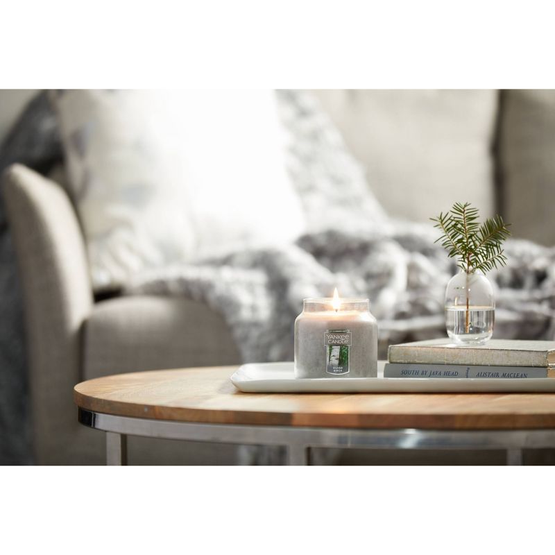 14.5oz Glass Jar Silver Birch Candle - Yankee Candle
