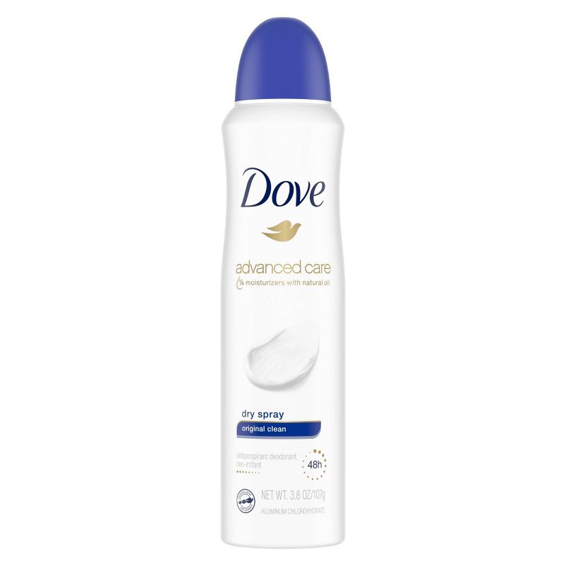 Dove Original Clean 48-Hour Antiperspirant & Deodorant Dry Spray - 3.8oz