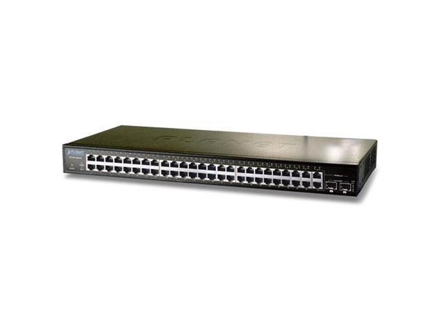 Planet FGSW-4840S	48-Port 10/100TX + 2-Port Gigabit + 2-Port 1000X SFP Managed Switch
