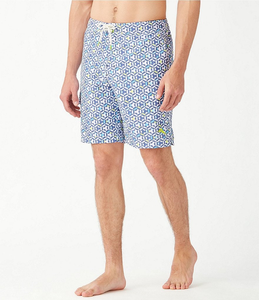 Polo Ralph Lauren Traveler Solid Blue 5 3/4#double; Inseam Swim Trunks