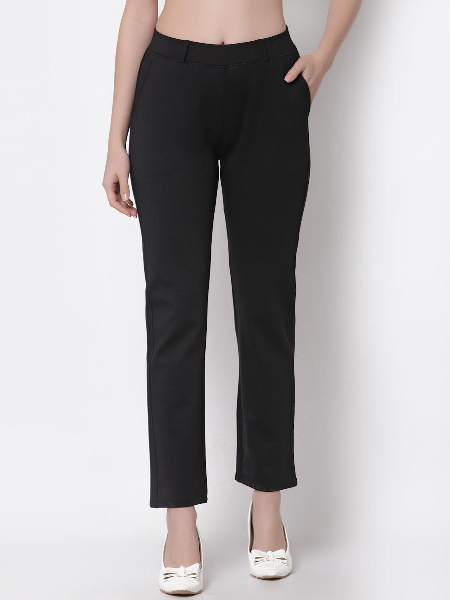 Westwood Black Straight Fit Jeggings