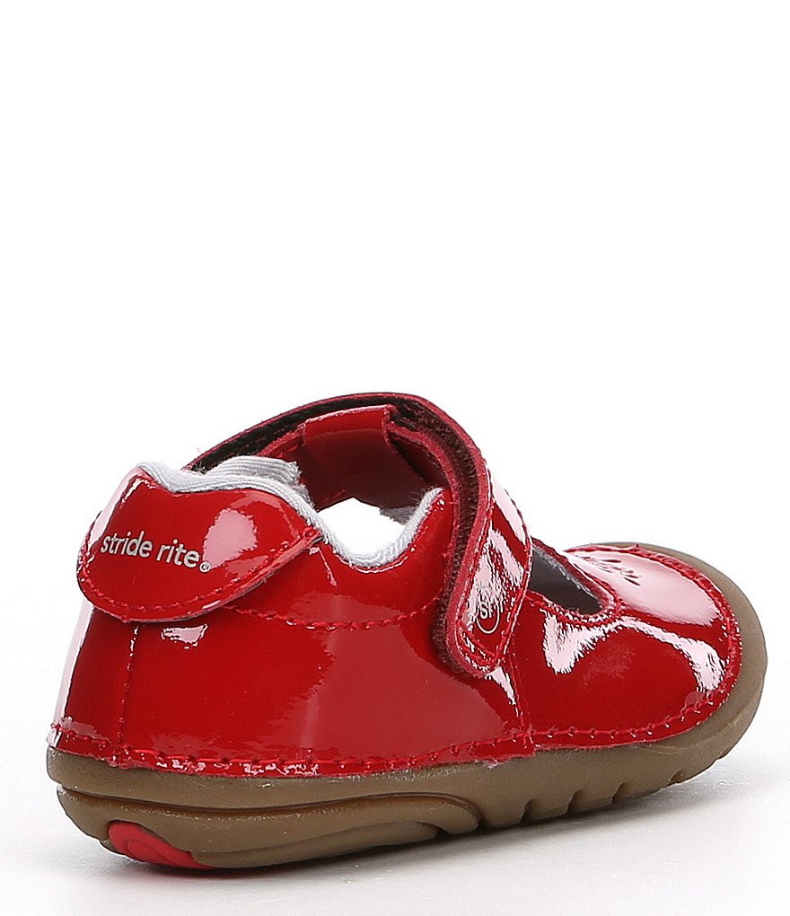 Stride Rite Girls' Amalie Soft Motion T-Strap Sandals (Infant)